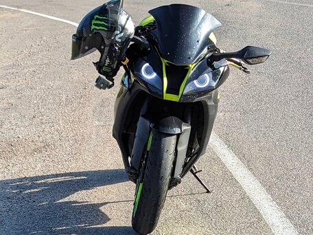 2007 Kawasaki ZX-10R Ninja, чёрный, 900000 рублей, вид 3
