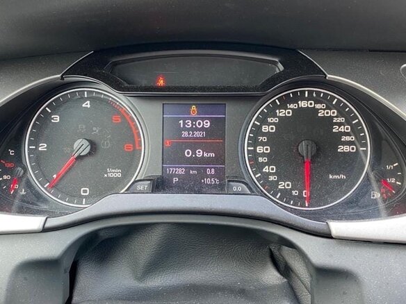 2009 Audi A4 IV (B8), синий - вид 6