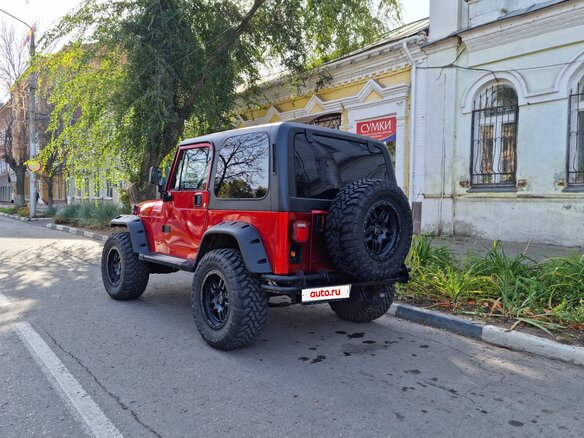 1993 Jeep Wrangler I (YJ), красный, 2100000 рублей - вид 8