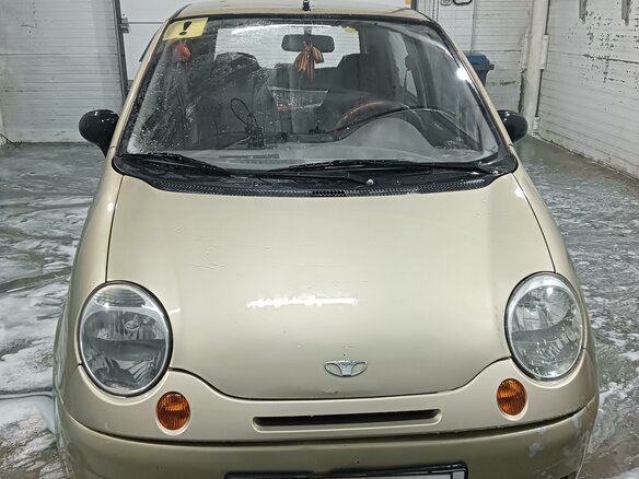 2011 Daewoo Matiz I Рестайлинг, золотистый, 155000 рублей - вид 4