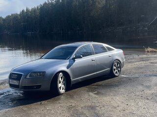 2004 Audi A6 III (C6), серебристый, 900000 рублей, вид 3