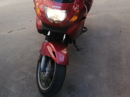 2003 Honda NT650V Deauville, красный, 260000 рублей, вид 2