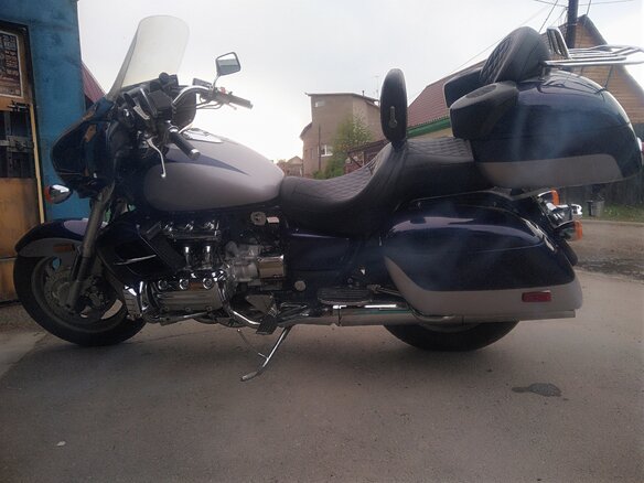 2000 Honda Valkyrie 1500, синий, 770000 рублей - вид 11