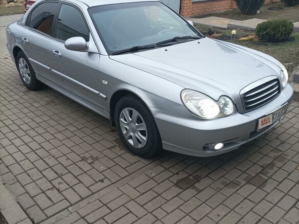 2008 Hyundai Sonata ТагАЗ IV (EF) Рестайлинг, серебристый, 680000 рублей - вид 2