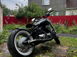 1998 Yamaha XVS400 Drag Star, чёрный, 300000 рублей, вид 3