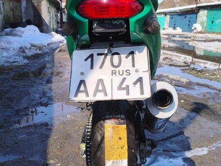 2004 Suzuki GSX 600F Katana, зелёный, 330000 рублей, вид 5
