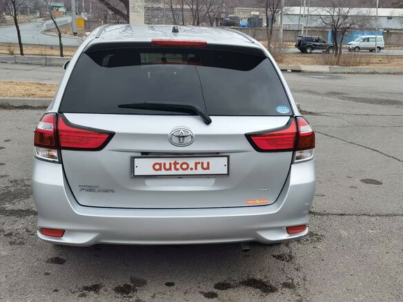 2019 Toyota Corolla Fielder XI (E160, E170) Рестайлинг 2, серый, 1400000 рублей - вид 2