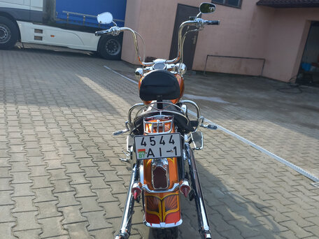 2007 Harley-Davidson Softail Deluxe, оранжевый, 820000 рублей, вид 1