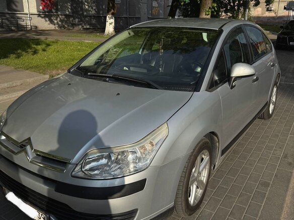 2007 Citroen C4 I, серебристый, 420000 рублей