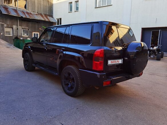 2005 Nissan Patrol V (Y61) Рестайлинг, чёрный - вид 7