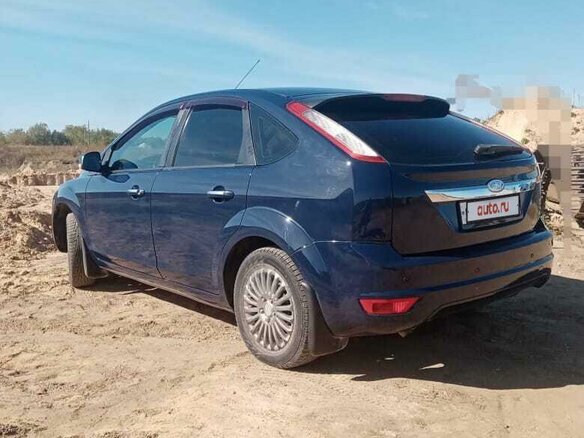 2008 Ford Focus II Рестайлинг, синий, 710000 рублей - вид 5