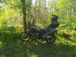 2012 Yamaha XT660Z Tenere, серый, 556895 рублей, вид 2