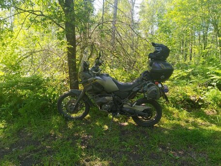 2012 Yamaha XT660Z Tenere, серый, 557557 рублей, вид 2