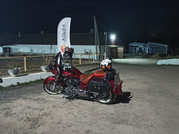 2003 Yamaha XVS1100, красный, 550000 рублей - вид 15