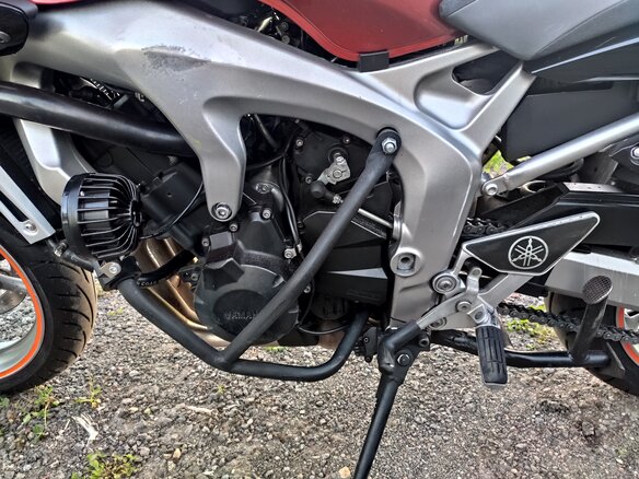 2009 Yamaha FZ6, оранжевый, 349000 рублей - вид 17