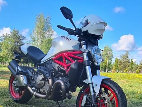 2014 Ducati Monster 821, белый, 630000 рублей, вид 1