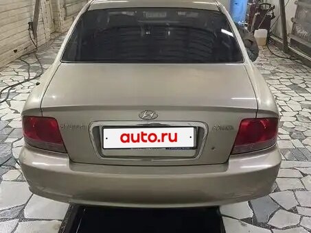 2004 Hyundai Sonata IV (EF) Рестайлинг, бежевый, 500000 рублей - вид 10