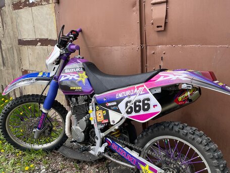 1996 Suzuki DR 250, жёлтый, 220000 рублей, вид 4