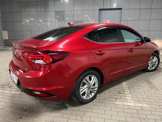 2019 Hyundai Elantra VI (AD) Рестайлинг, красный, 1600000 рублей, вид 2