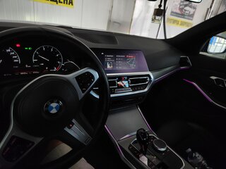 2019 BMW 3 серии 320d VII (G2x), синий, 3990000 рублей, вид 5