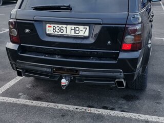 2006 Land Rover Range Rover Sport Supercharged I, чёрный, 1034305 рублей, вид 3