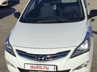 2014 Hyundai Solaris I Рестайлинг, белый, 770000 рублей, вид 1