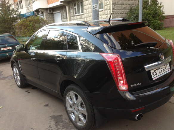 2011 Cadillac SRX II, чёрный - вид 3