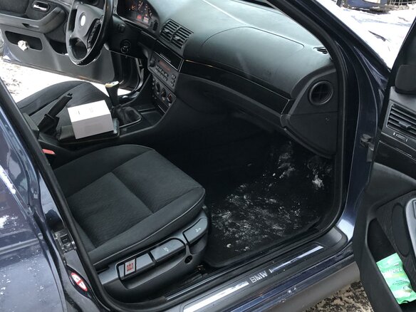 2003 BMW 5 серии 525i IV (E39) Рестайлинг, синий - вид 6