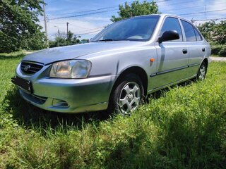 2007 Hyundai Accent ТагАЗ II, синий, 425000 рублей, вид 5