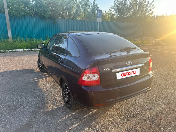 2014 Lada (ВАЗ) Priora I Рестайлинг, синий, 415000 рублей - вид 4
