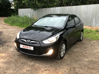 2012 Hyundai Solaris I, чёрный, 800000 рублей, вид 2
