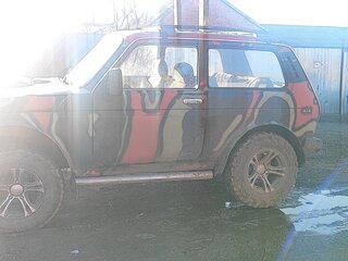 1990 Lada (ВАЗ) 2121 (4x4) I, красный, 350000 рублей, вид 4