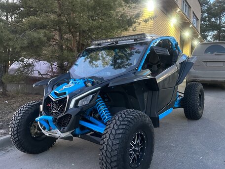 2019 BRP Can-Am Maverick X RC Turbo RR, синий, 2400000 рублей, вид 1