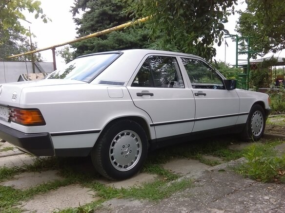 1988 Mercedes-Benz 190 (W201), белый - вид 7