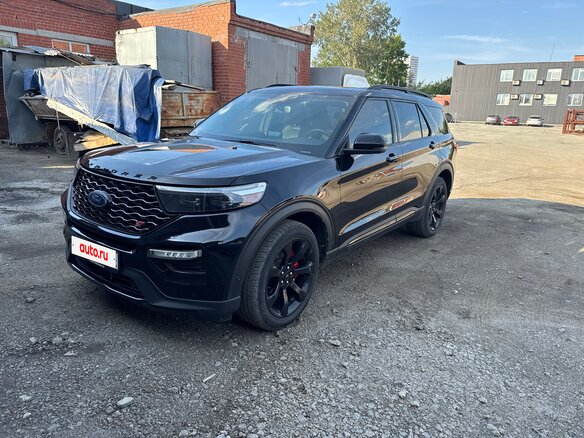 2022 Ford Explorer VI, чёрный, 4550000 рублей