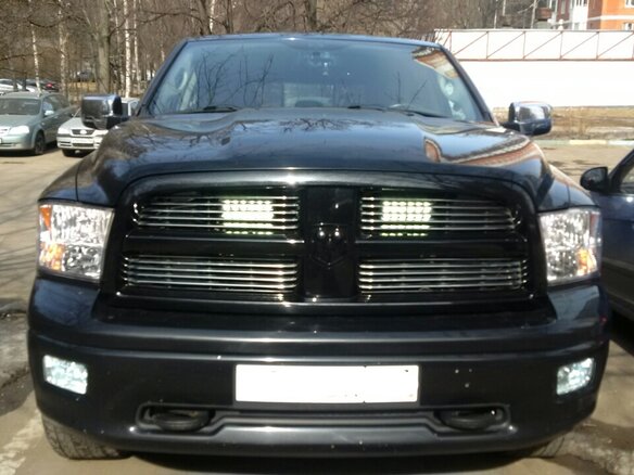 2009 Dodge RAM IV (DS/DJ), чёрный