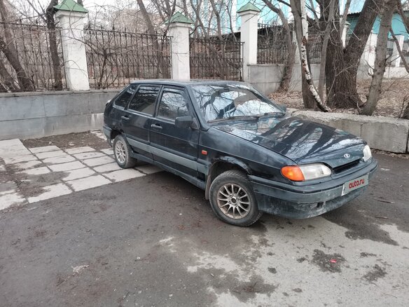 2006 Lada (ВАЗ) 2114, чёрный, 120000 рублей - вид 2