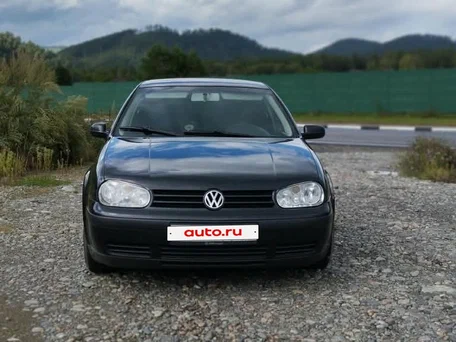 2003 Volkswagen Golf IV, чёрный, 750000 рублей, вид 1