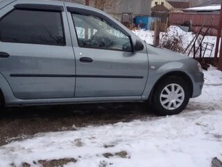 2011 Renault Logan I Рестайлинг, синий, 400000 рублей, вид 2