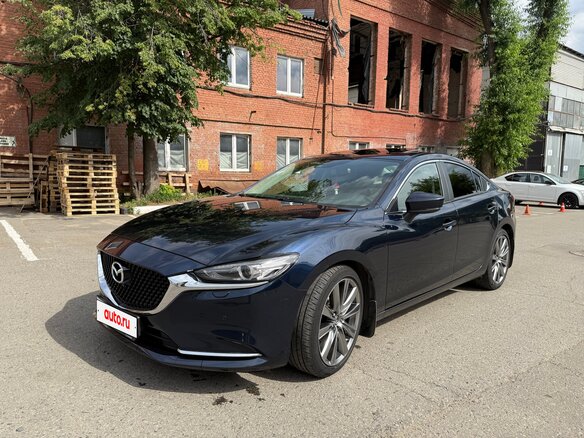 2018 Mazda 6 III (GJ) Рестайлинг 2, синий, 2650000 рублей