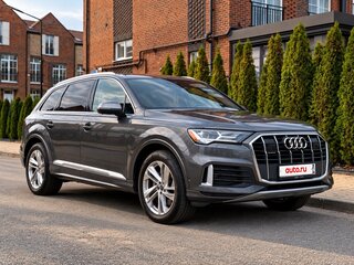 2021 Audi Q7 45 TFSI II (4M) Рестайлинг, серый, 5490000 рублей, вид 1