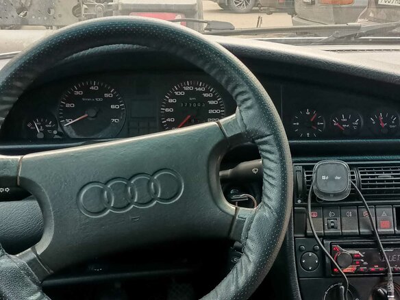 1991 Audi 100 IV (C4), белый, 399000 рублей - вид 26
