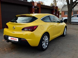 2014 Opel Astra GTC J Рестайлинг, жёлтый, 1100000 рублей, вид 5