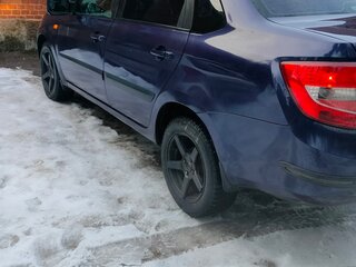 2013 Lada (ВАЗ) Granta I, синий, 400000 рублей, вид 4