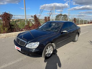 1999 Mercedes-Benz S-Класс 320 IV (W220), чёрный, 450000 рублей, вид 1