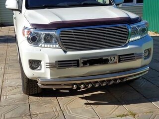 2015 Toyota Land Cruiser 200 Series Рестайлинг 1, белый, 6200000 рублей, вид 1