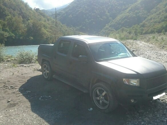 2007 Honda Ridgeline I, чёрный - вид 7