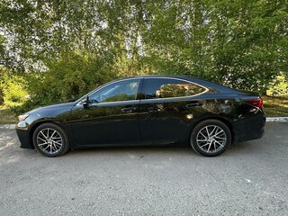 2016 Lexus ES 250 VI Рестайлинг, чёрный, 2950000 рублей, вид 3