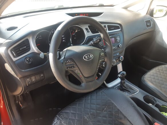 2014 Kia Ceed II, красный, 1100000 рублей - вид 6