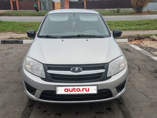 2016 Lada (ВАЗ) Granta I, серебристый, 345000 рублей, вид 3